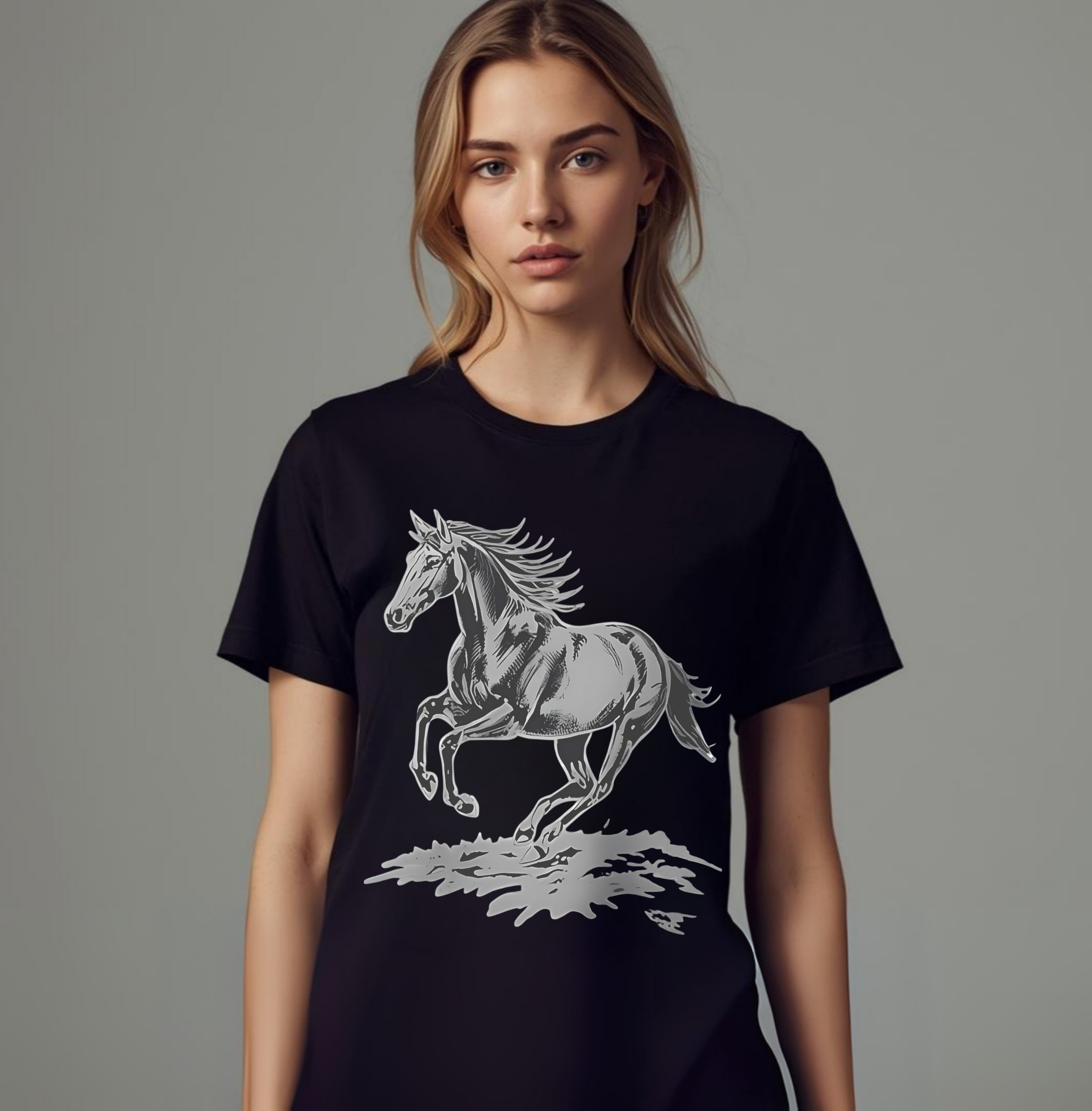 Graphic Horse T-Shirt for Women’s | Western Country Tee